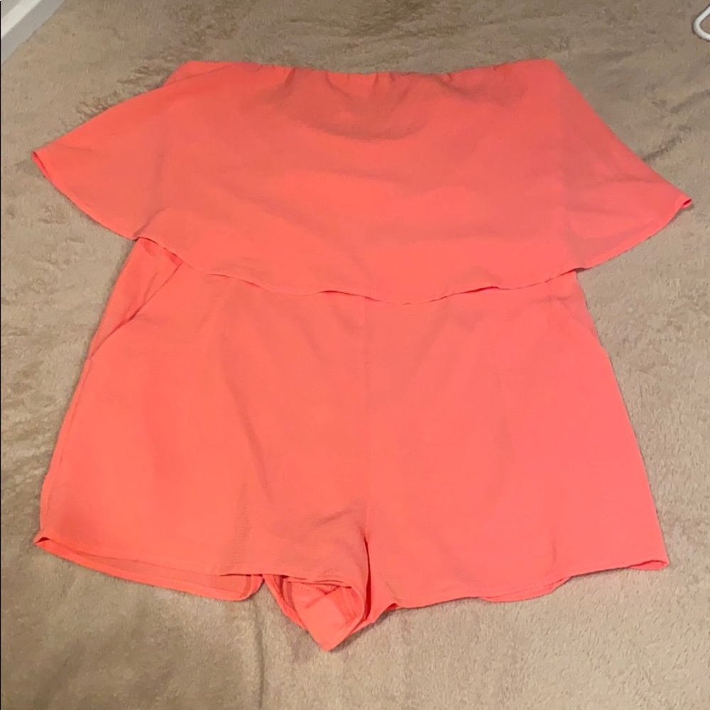 Coral Romper